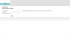 Desktop Screenshot of portal.wocom.nl